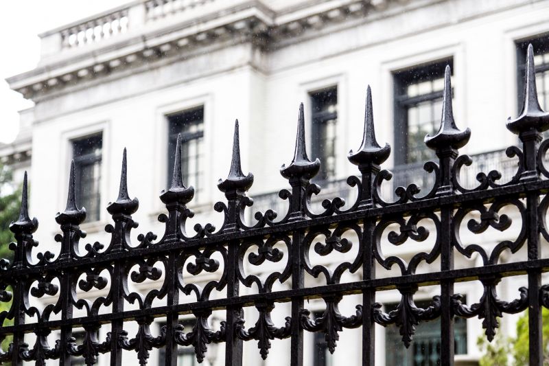 Black Iron Fence Installation in Alpharetta, GA