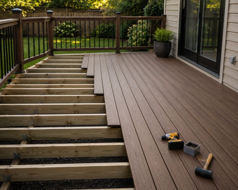 Deck Floor Replacement in Redmond, WA