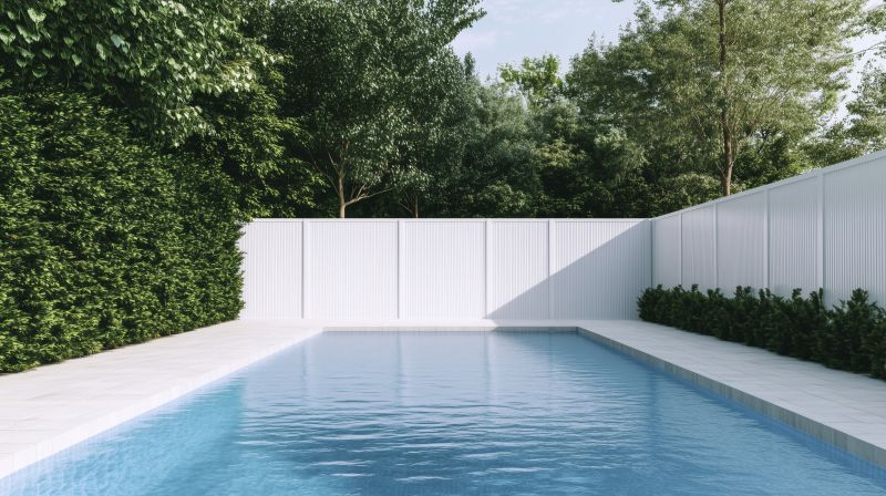 Modern Pool Fence Designs
