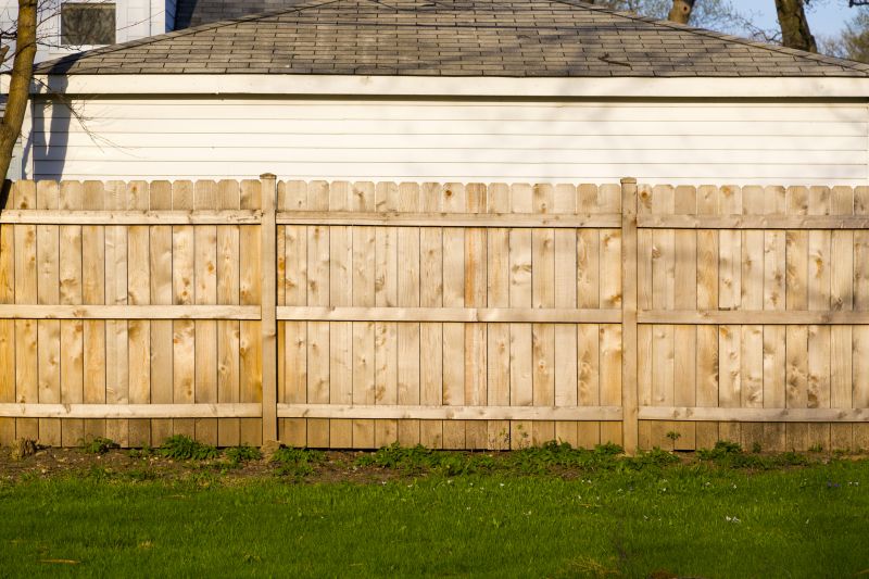 Wooden Dog Fence Installation in Pearland, TX